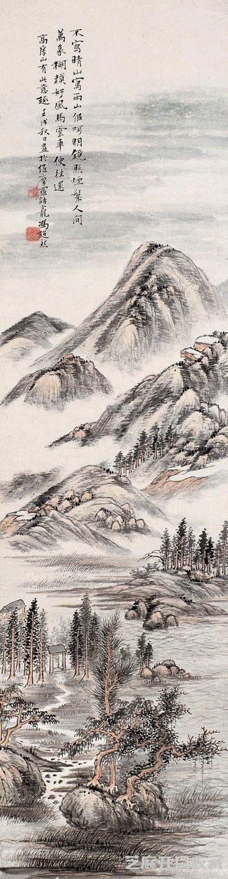 冯超然绘画作品