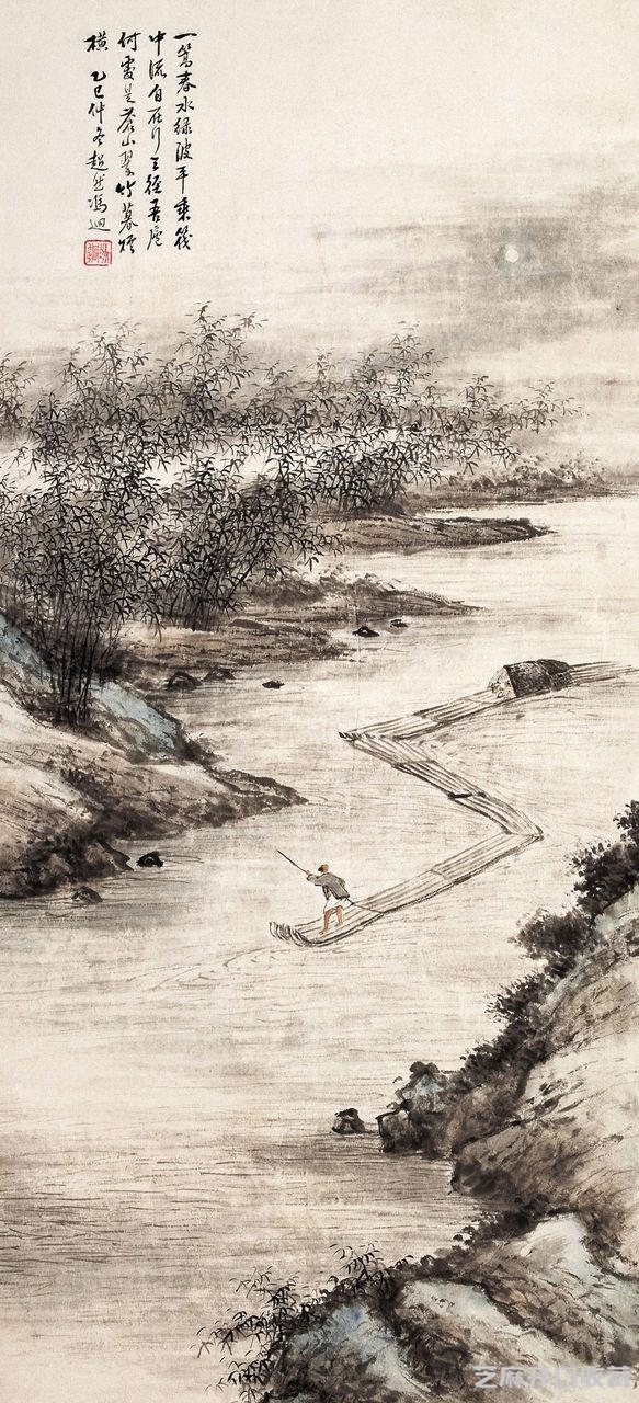 冯超然绘画作品