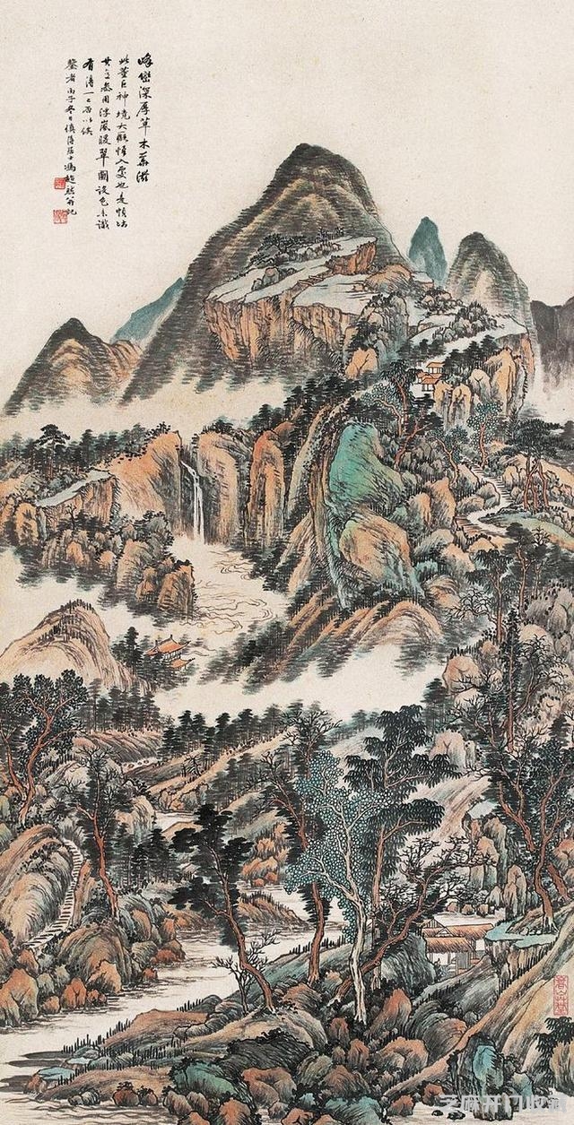 冯超然绘画作品
