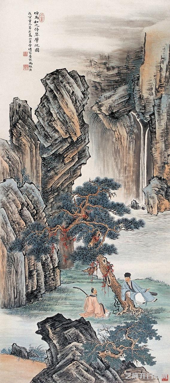 冯超然绘画作品
