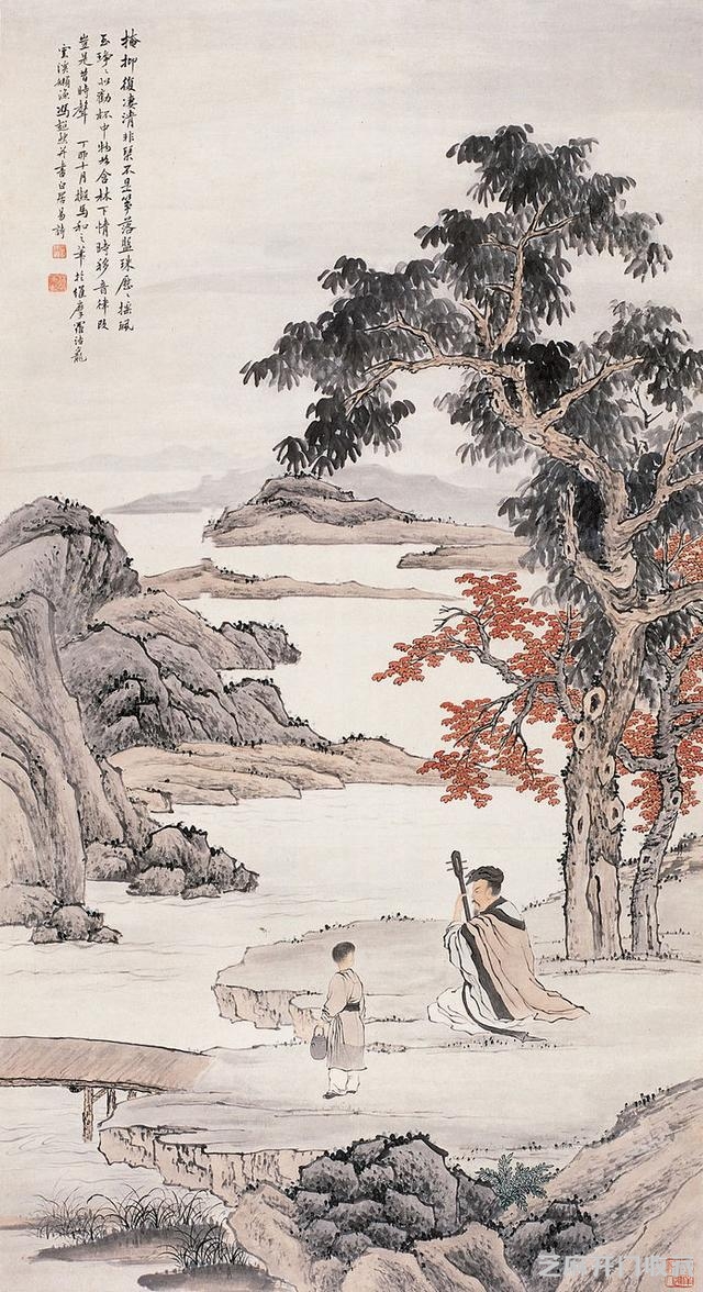冯超然绘画作品