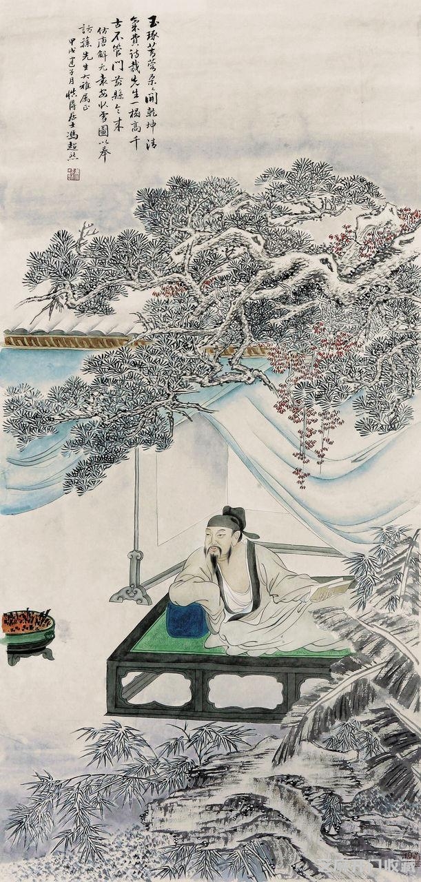 冯超然绘画作品
