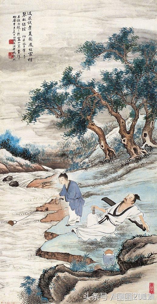 冯超然国画作品欣赏