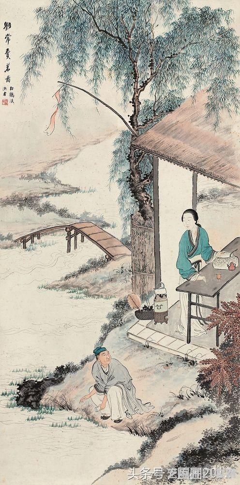 冯超然国画作品欣赏