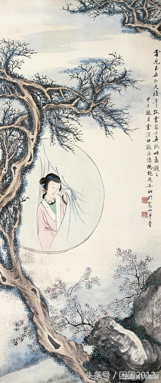 冯超然国画作品欣赏