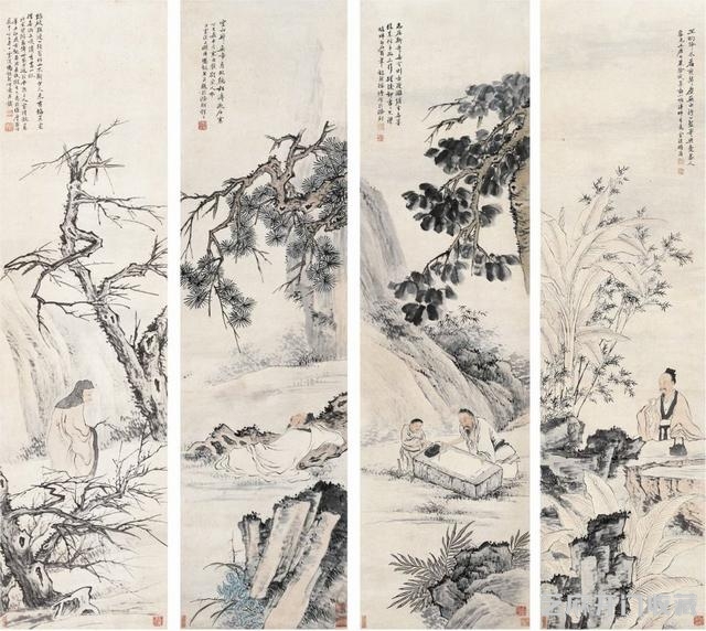书画大家“三吴一冯”之冯超然作品选集
