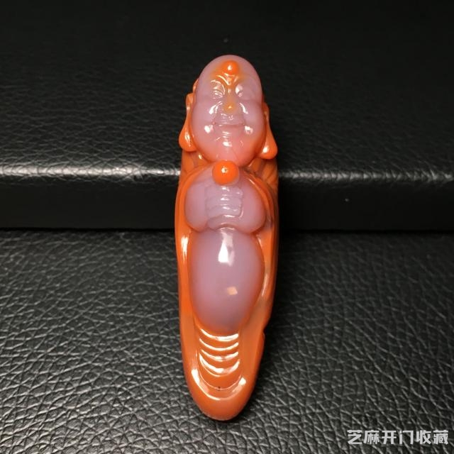 南红中堪比锦红的稀罕色系—紫罗兰