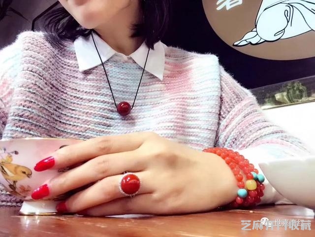 南红珍品，锦红为上