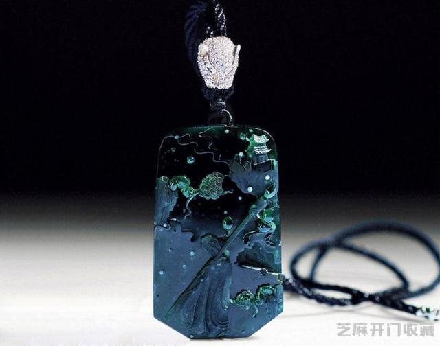 四步学会墨翠鉴赏（翡翠鉴赏之墨翠篇）