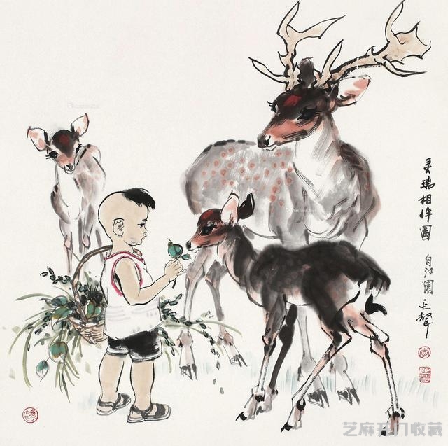笔墨当书写时代，尽显真情在精微，李延声老师画作
