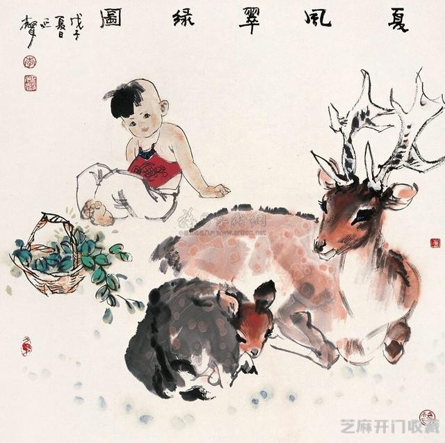 笔墨当书写时代，尽显真情在精微，李延声老师画作