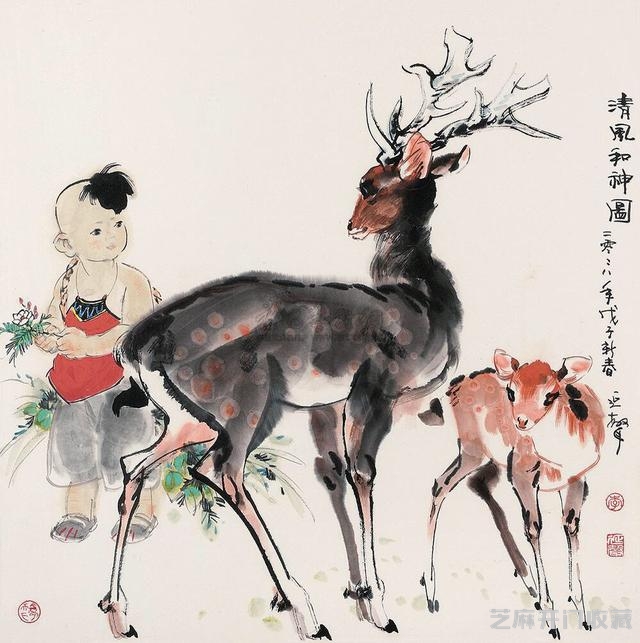笔墨当书写时代，尽显真情在精微，李延声老师画作