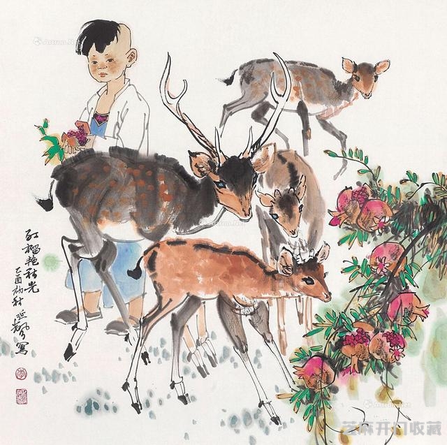 笔墨当书写时代，尽显真情在精微，李延声老师画作