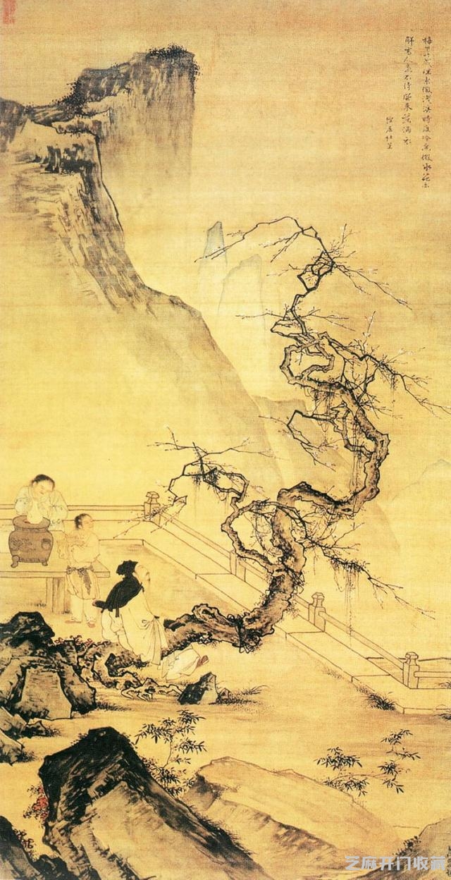 明杜堇传世绘画欣赏