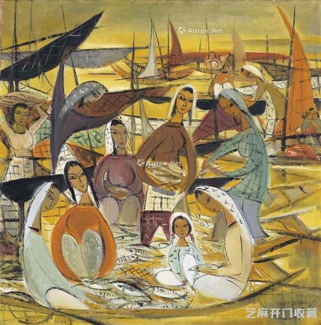 林风眠20幅画价值2.7亿元，幸好没被他毁掉泡马桶里丨画事
