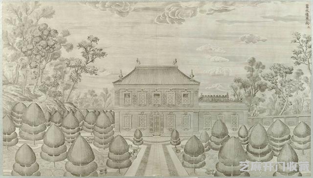 郎世宁《圆明园铜版画》
