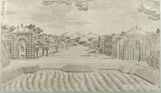 郎世宁《圆明园铜版画》