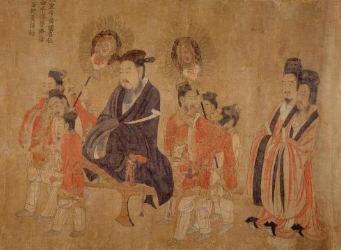 阎立本历代帝王图