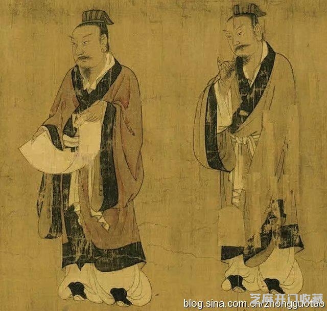 回家的国宝   唐 阎立本《孔子弟子像》！