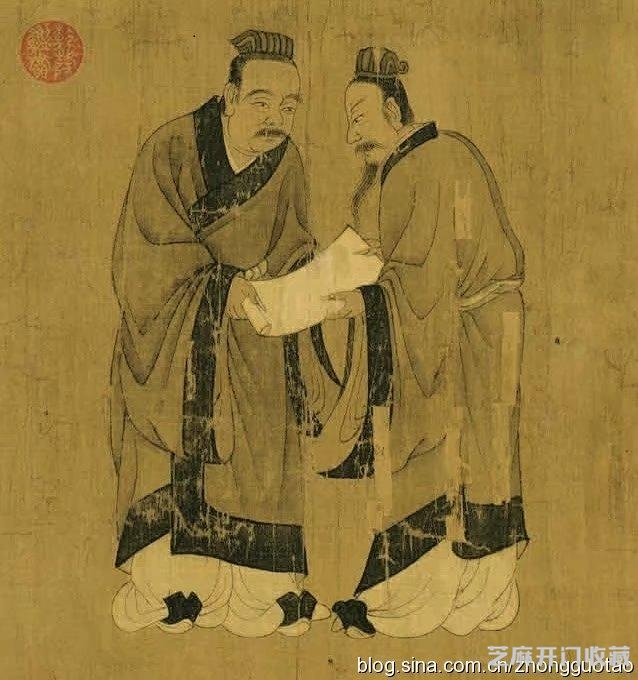 回家的国宝   唐 阎立本《孔子弟子像》！