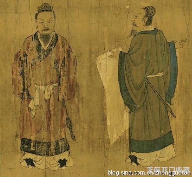 回家的国宝   唐 阎立本《孔子弟子像》！