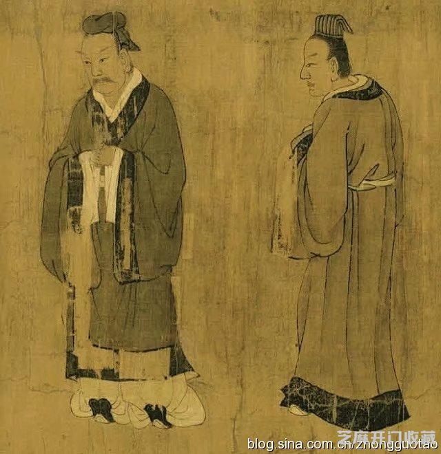 回家的国宝   唐 阎立本《孔子弟子像》！