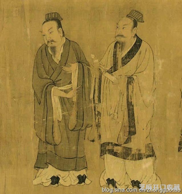 回家的国宝   唐 阎立本《孔子弟子像》！