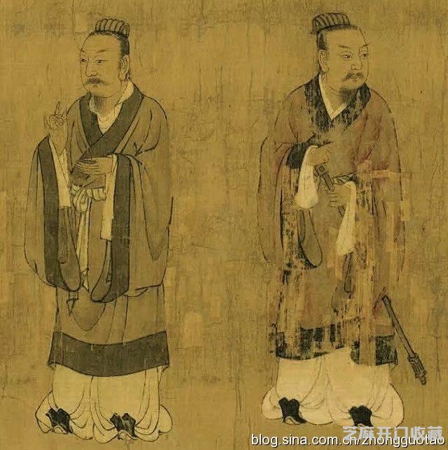 回家的国宝   唐 阎立本《孔子弟子像》！