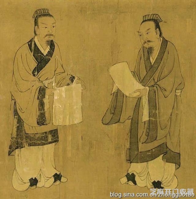 回家的国宝   唐 阎立本《孔子弟子像》！