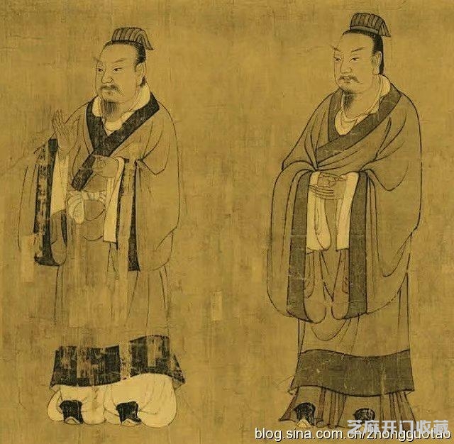 回家的国宝   唐 阎立本《孔子弟子像》！