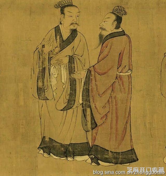回家的国宝   唐 阎立本《孔子弟子像》！