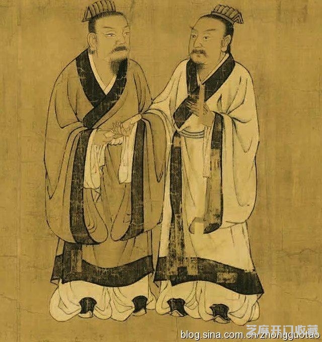 回家的国宝   唐 阎立本《孔子弟子像》！