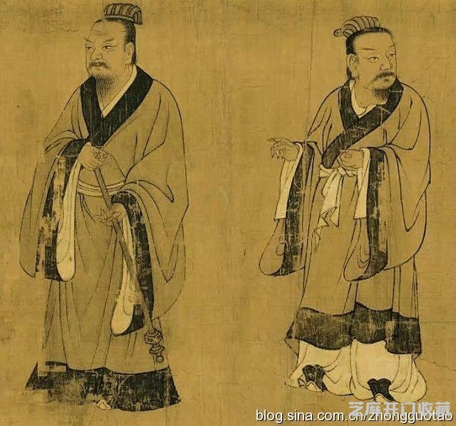 回家的国宝   唐 阎立本《孔子弟子像》！