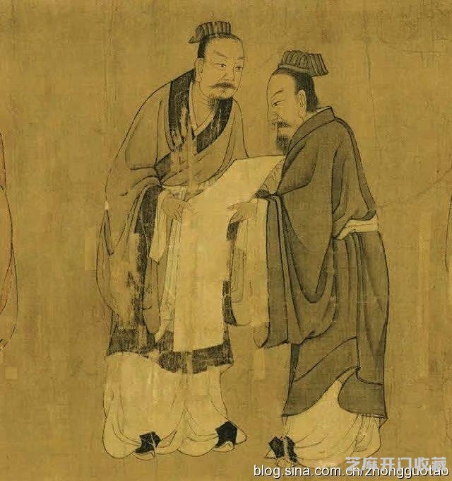 回家的国宝   唐 阎立本《孔子弟子像》！