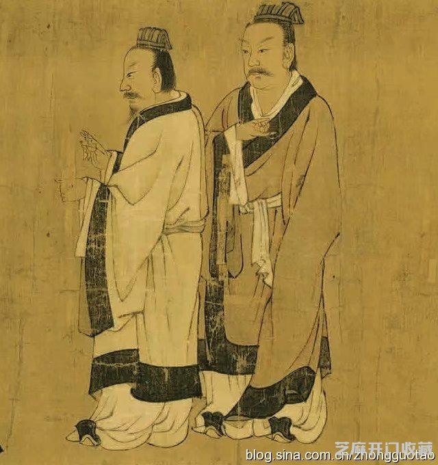 回家的国宝   唐 阎立本《孔子弟子像》！