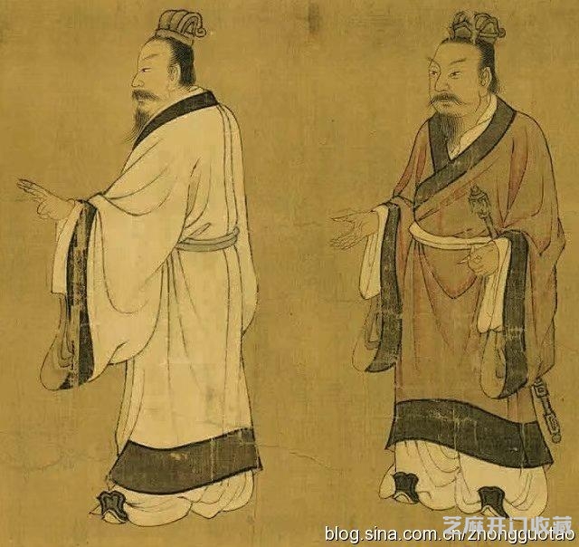 回家的国宝   唐 阎立本《孔子弟子像》！