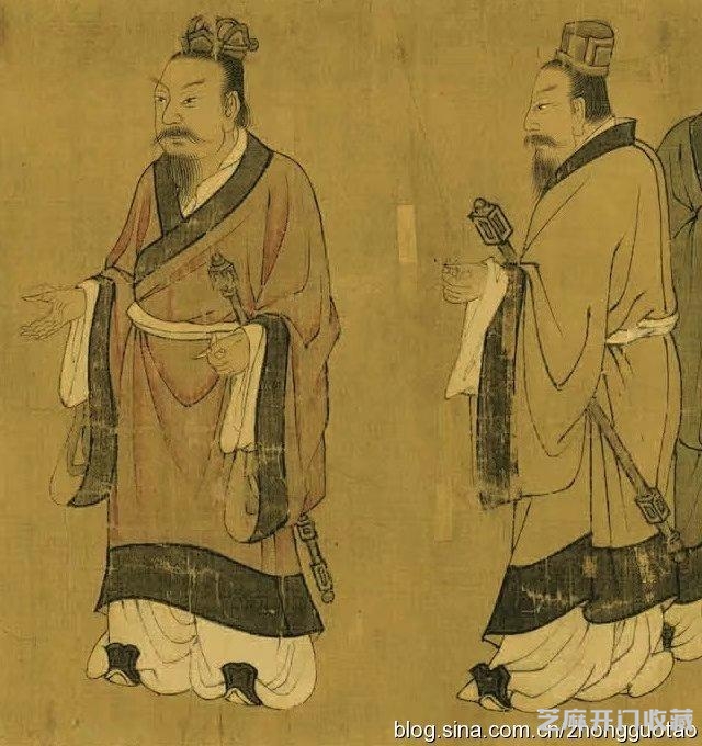 回家的国宝   唐 阎立本《孔子弟子像》！