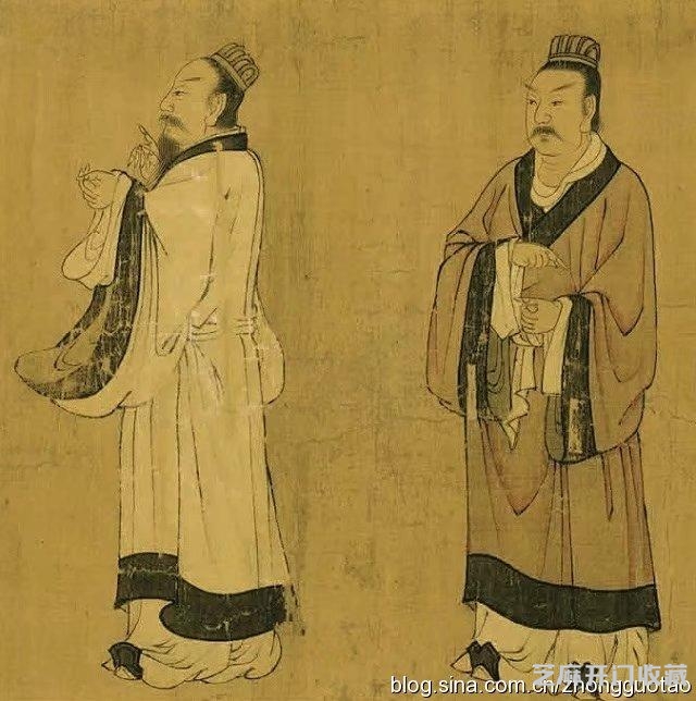 回家的国宝   唐 阎立本《孔子弟子像》！