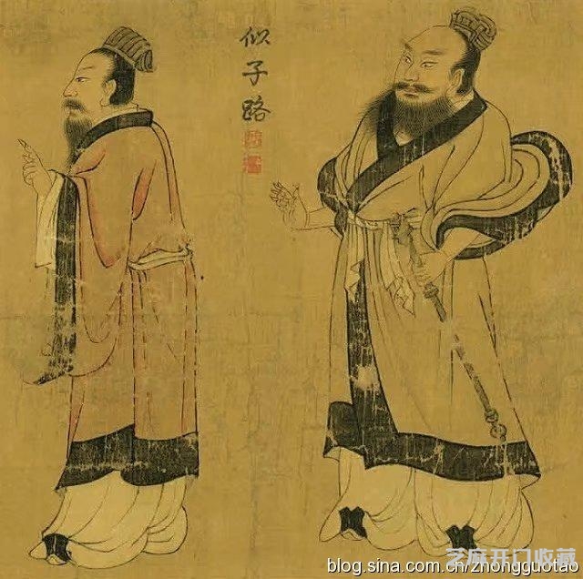 回家的国宝   唐 阎立本《孔子弟子像》！