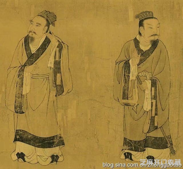回家的国宝   唐 阎立本《孔子弟子像》！