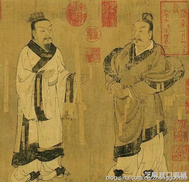 回家的国宝   唐 阎立本《孔子弟子像》！