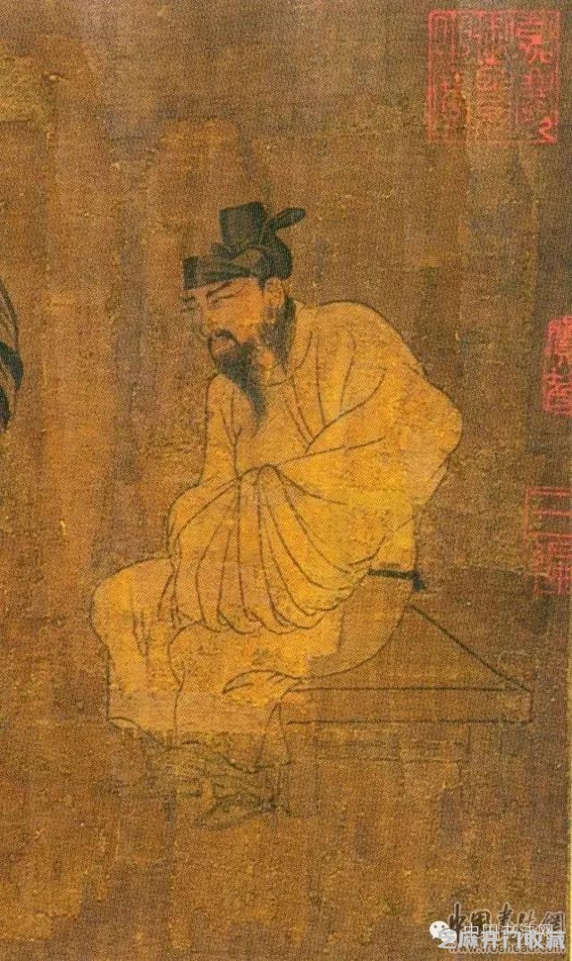 《兰亭序》是这样被骗走的！  阎立本《萧翼赚兰亭图》