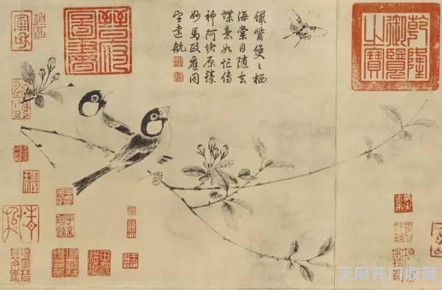 宋徽宗赵佶酷爱艺术，不仅擅长书法，而且在绘画上也有较高的造诣