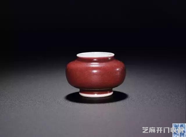 霁红釉、宝石红釉、积红釉、醉红釉都是它，这红真漂亮