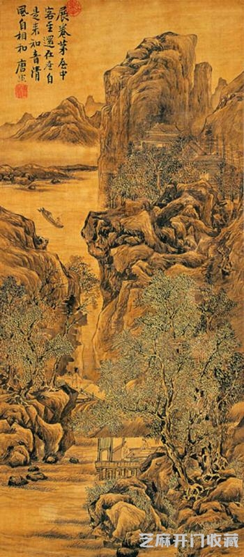 唐寅作品欣赏
