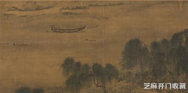 南宋画家马麟画画堪称经典，张张深静幽远，令人神往和敬佩！