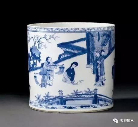 福羲国际拍卖行：康熙青花笔筒历年拍场成交价格