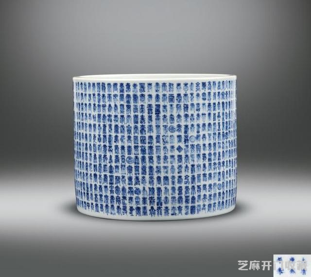 为何康熙青花笔筒这么受收藏大咖追捧？