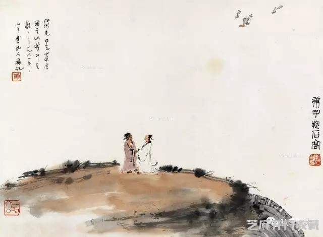 傅抱石：诗入画中味无尽