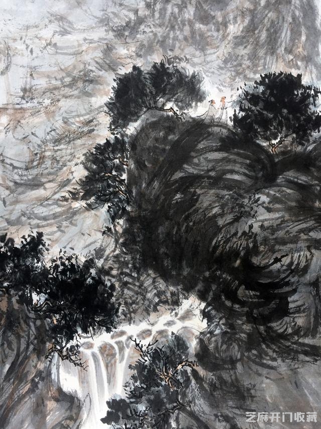 傅抱石作画程序研究